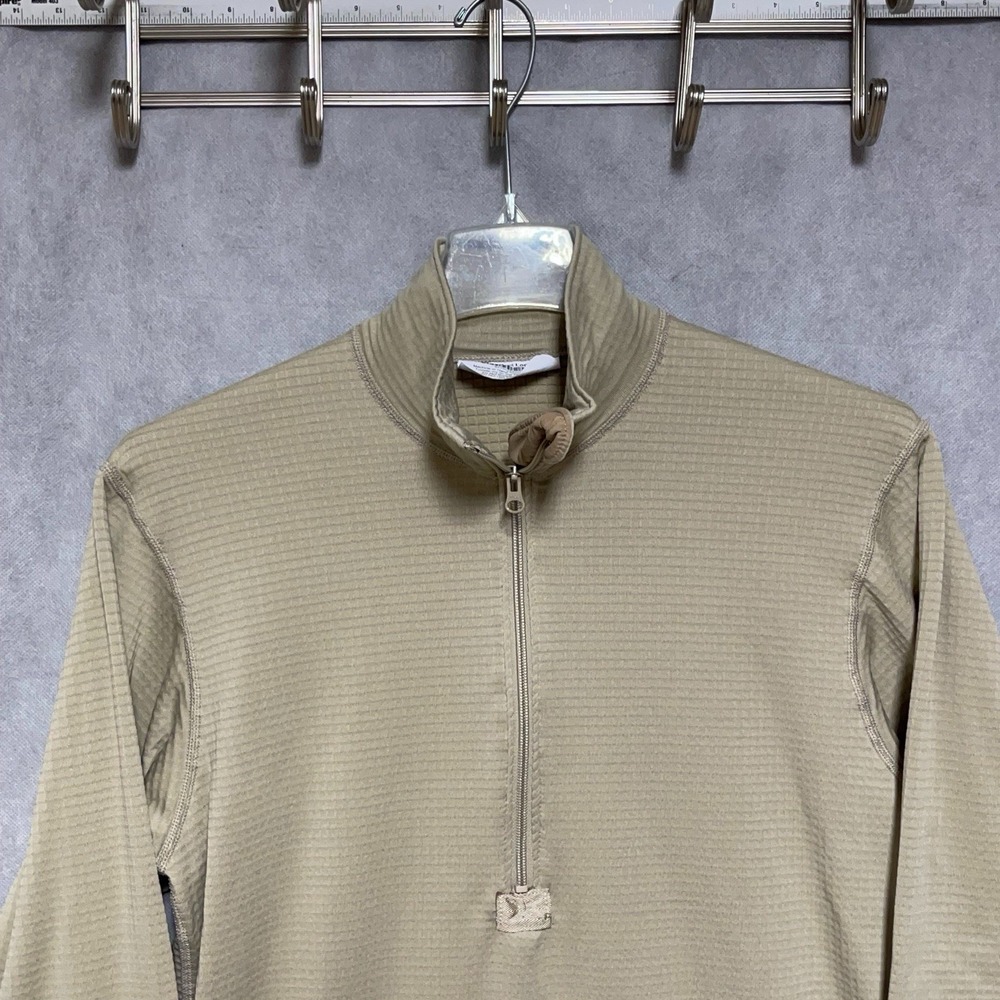 GEN III Shirt Men Medium Long Military Mid Weight Cold Weather 1/4 Zip Thermal